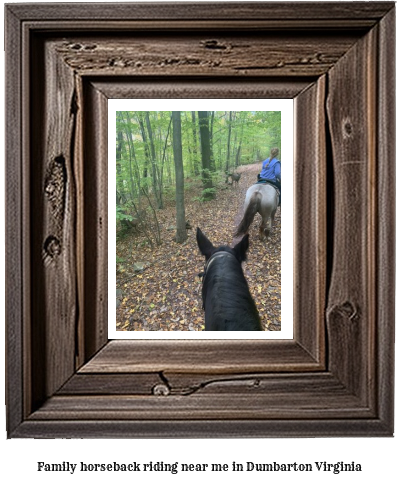 family horseback riding near me in Dumbarton, Virginia